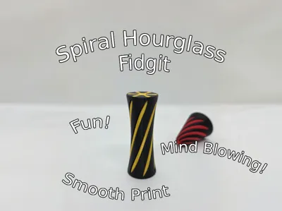 Spiral Hourglass Fidget