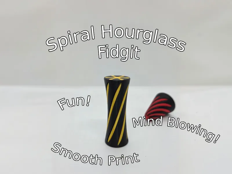 Spiral Hourglass Fidget