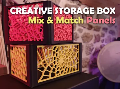 The Creative Storage Box – Mix & Match Panels