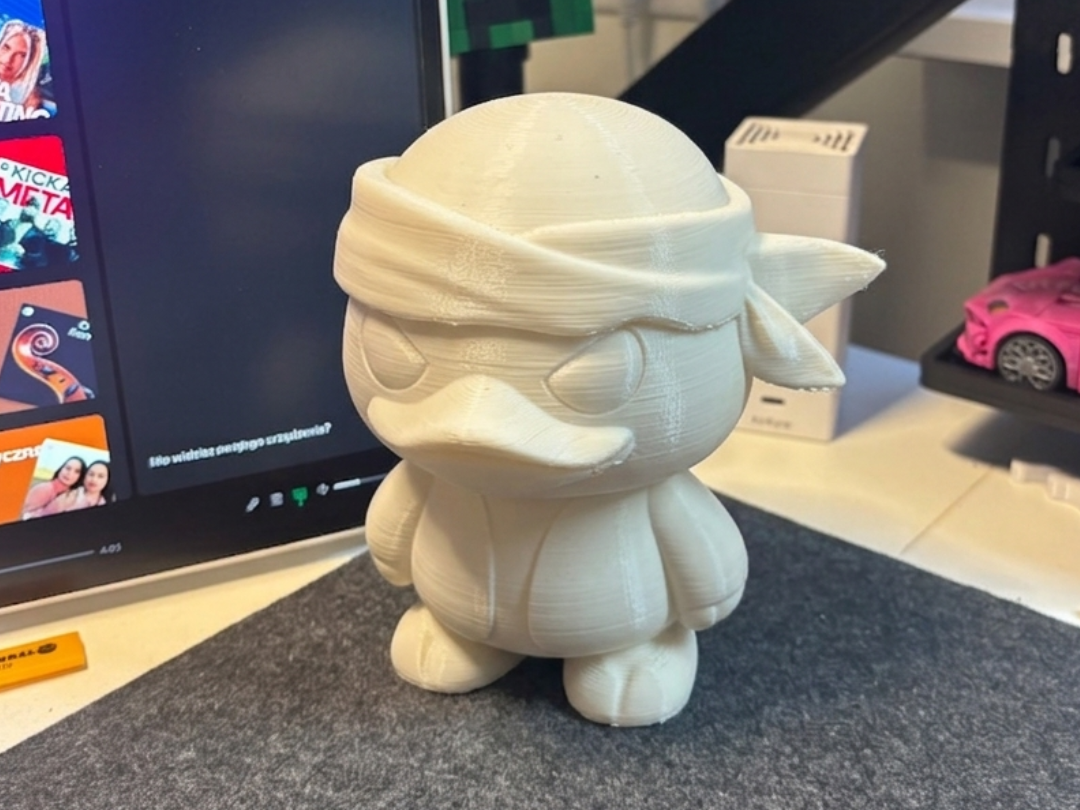 Angry Ninja Duck in Bandana | Action Figure