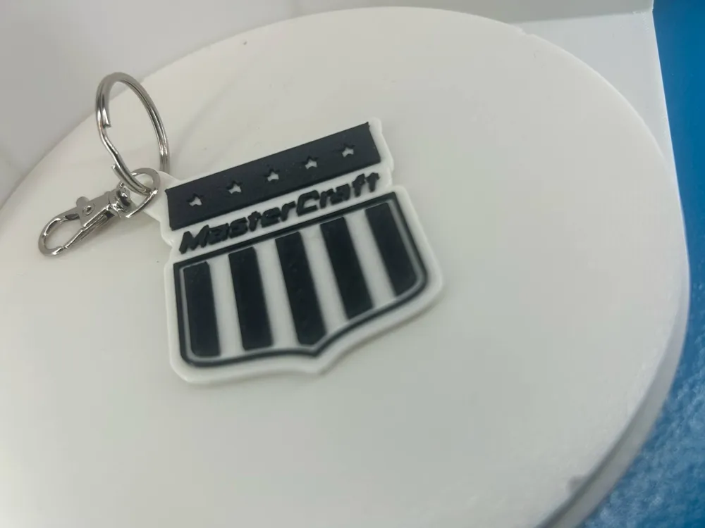 Mastercraft boat logo keychain - Free 3D Print Model - MakerWorld