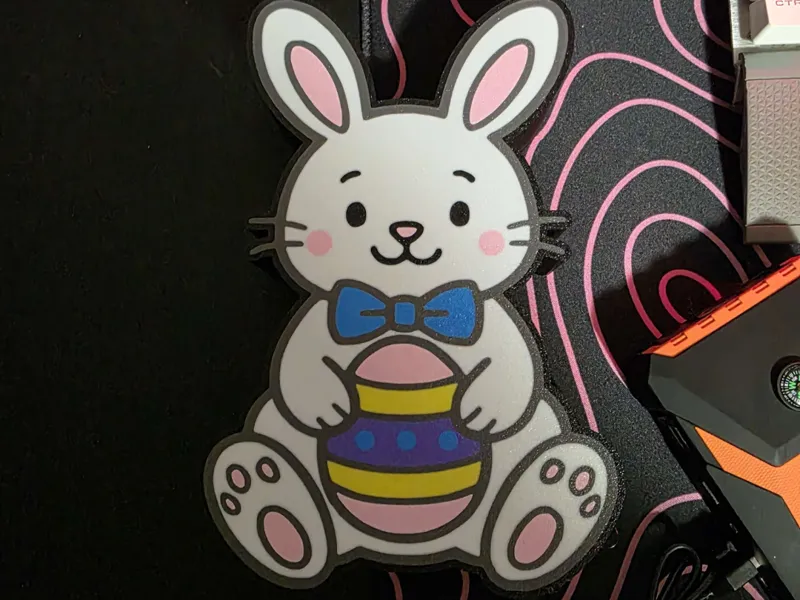 Easter Bunny Lightbox