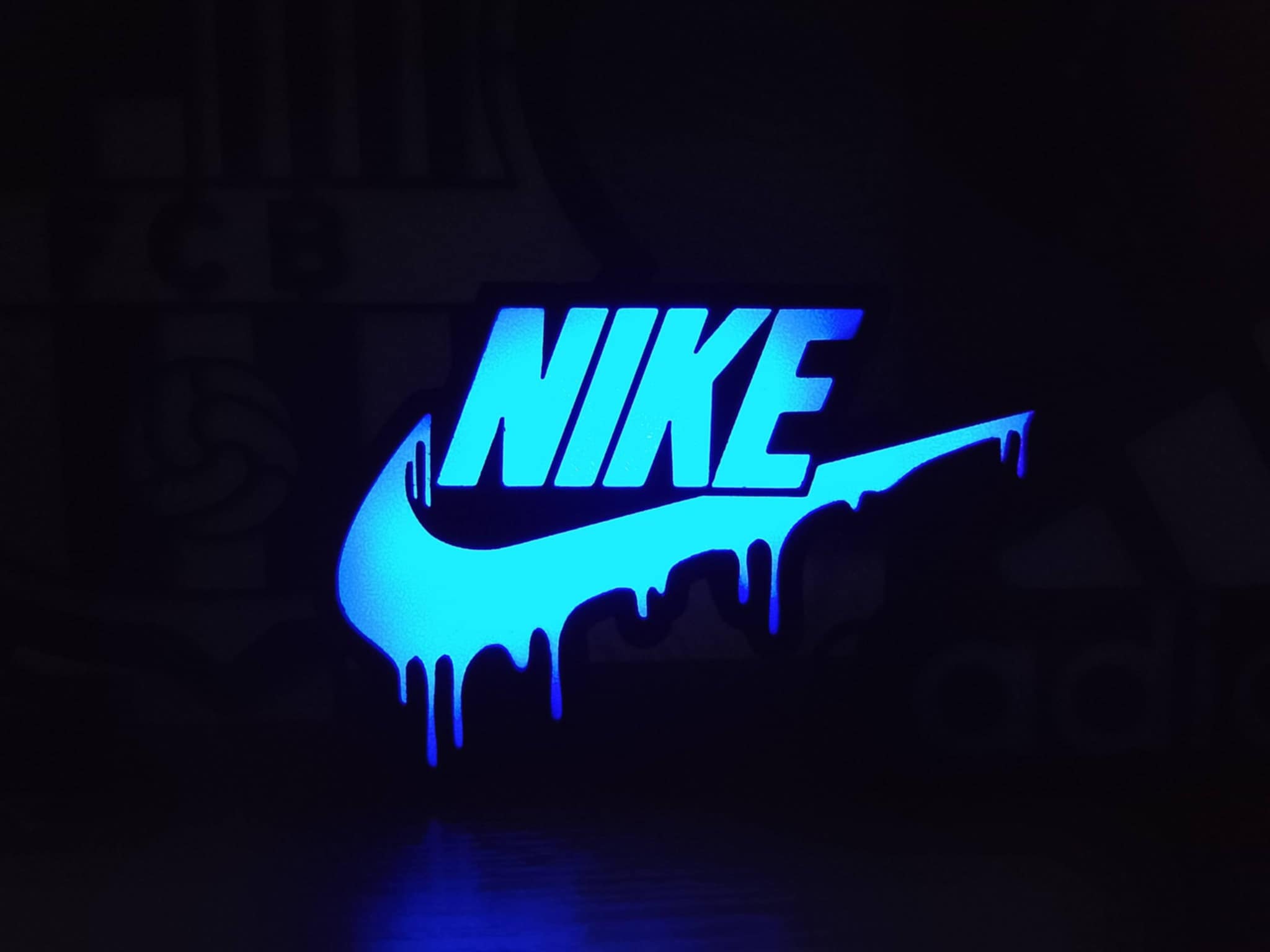 Miniatura 2 do modelo 3D Nike LED lamp