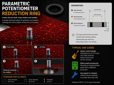 Parametric Potentiometer Reduction Ring