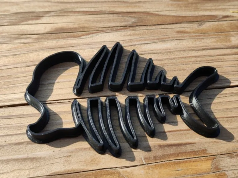Fish Cookie Cutter – Easy 3D Print Biscuit Cutter 