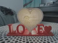 Lithophanie Saint-Valentin pour bougie — photo 5
