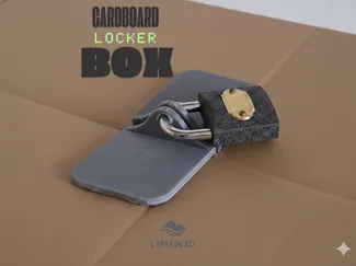 Cardboard Box Locker