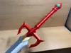 Silk material parameter configuration (outer layer speed 40mm), sword length is approximately 100cm