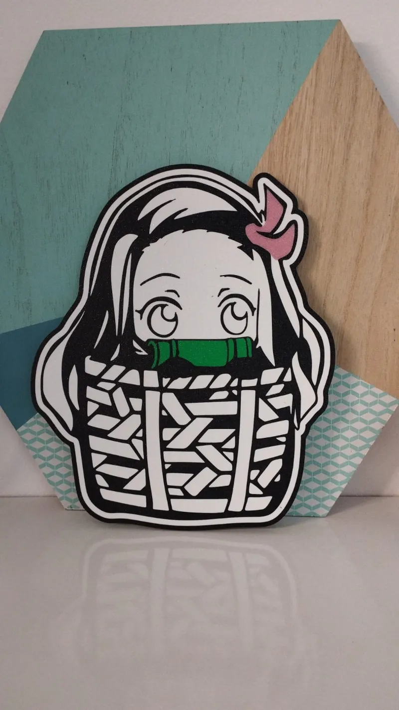 Nezuko Deamon Slayer Kimetsu Lightbox