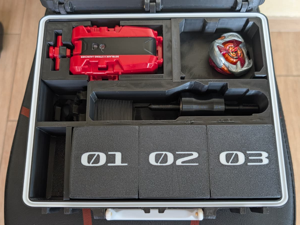 Beyblade X Ultimate Tournament Case Organizer