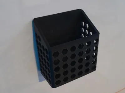 Magnetic whiteboard bin