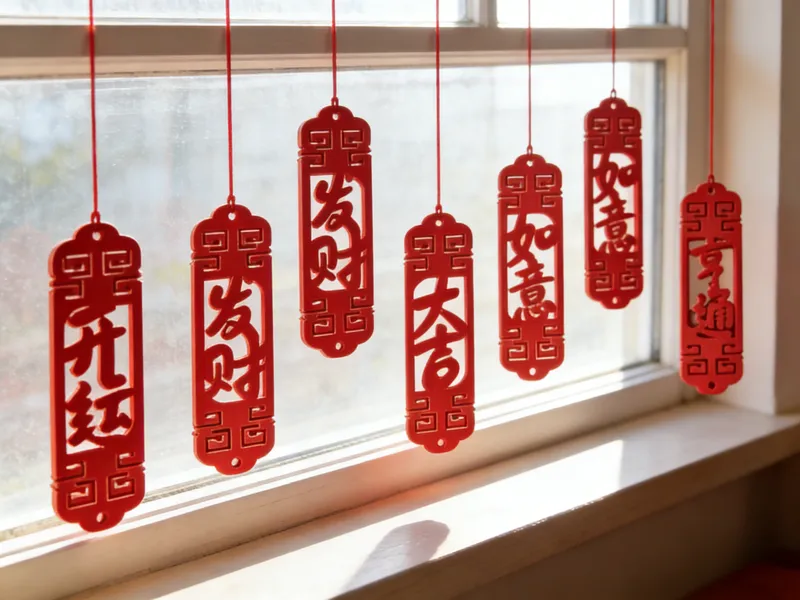 国风新年吉祥吊坠/挂牌/钥匙扣