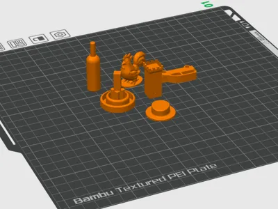 Copper Poly Pedestrians CFT
