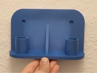Wandhalter für 2 Staubsaugerdüsen