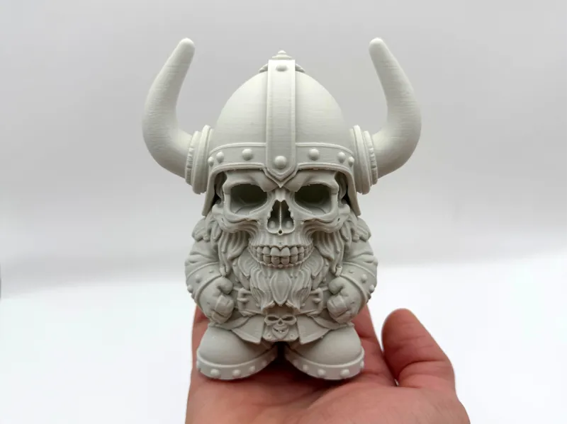 Viking Skull Gnome