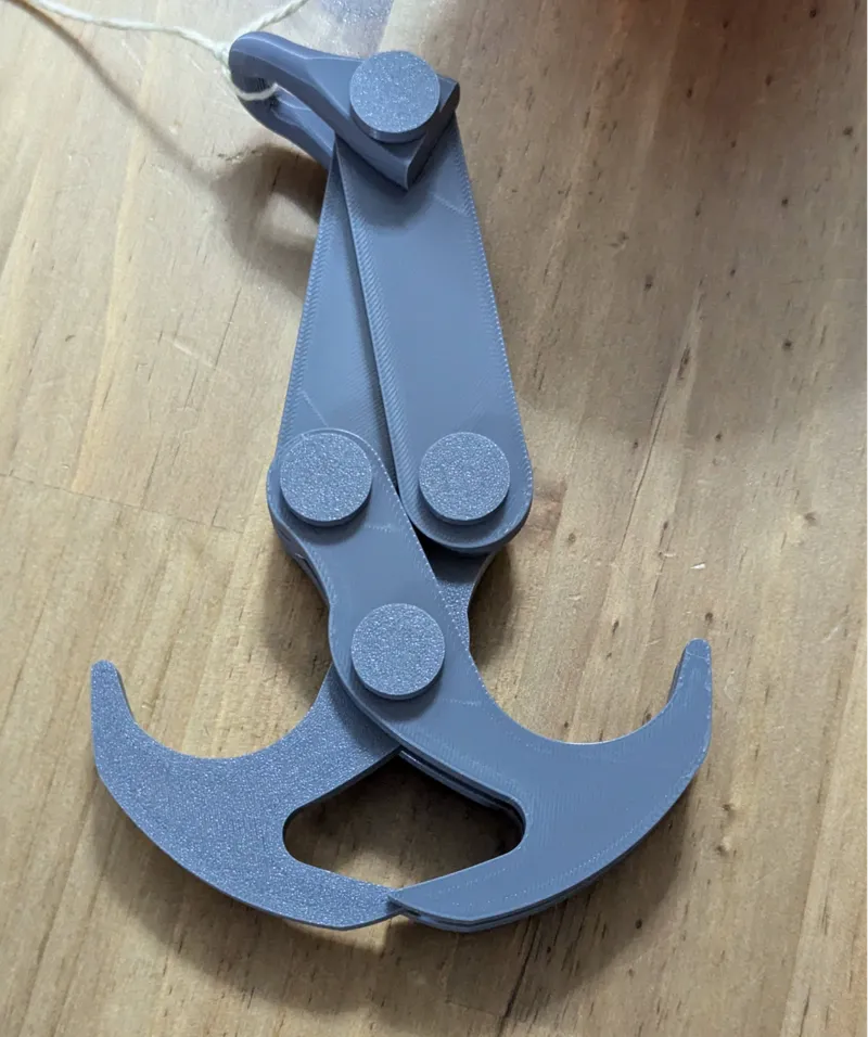 Gravity Hook, no hardware needed