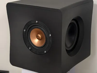 Bass Cube - Simple Full Range Bookshelf Speakers 