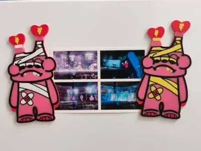 罗曼城公民—瞐瞐（钥匙扣/冰箱贴）