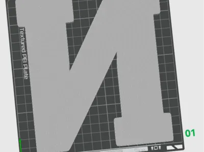 letter n