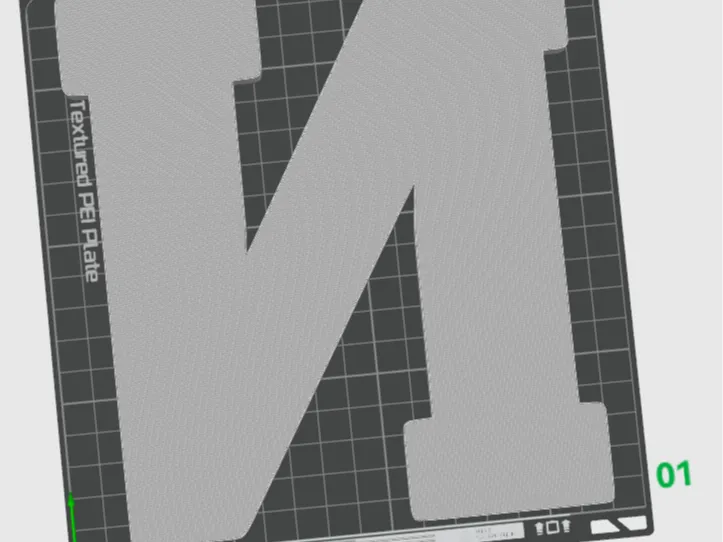 letter n