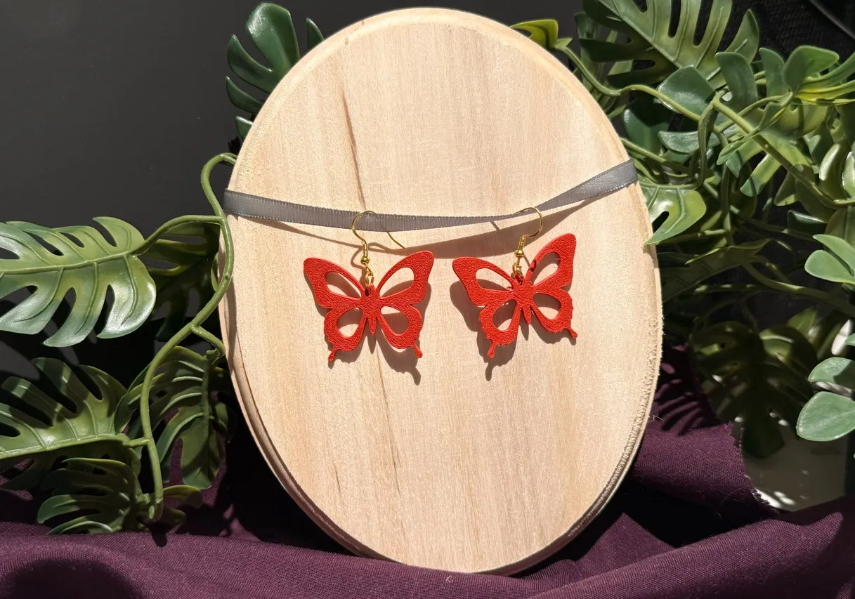Boucle d'oreilles papillon view 3