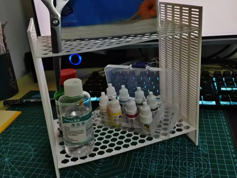 桌面拼装式置物架