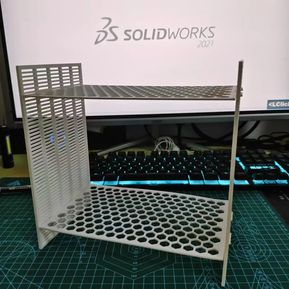 Shelf Build Pc Desktop Assembled Shelf by LEON - MakerWorld