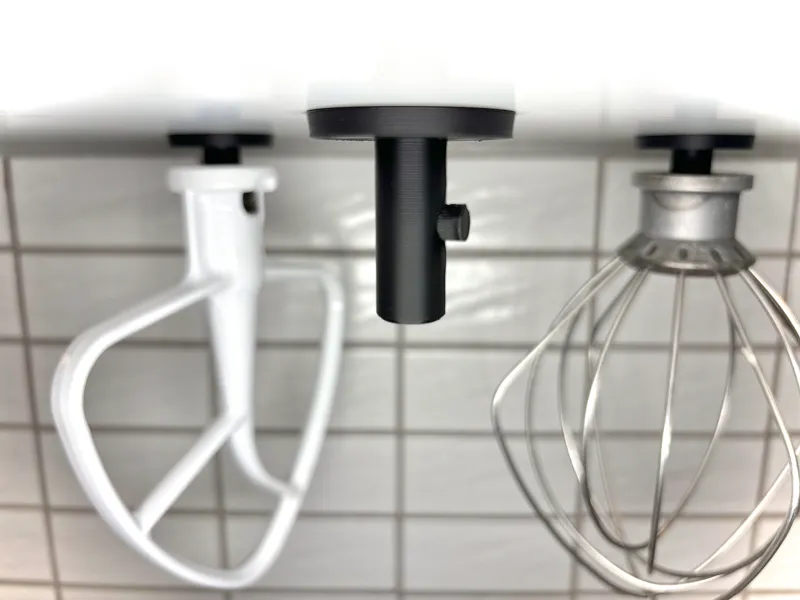 Universal KitchenAid Attachment Holder