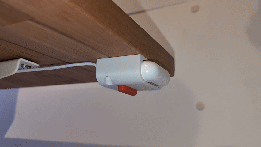 Mechanical Under-Desk Charging Dock AirPods Pro 3