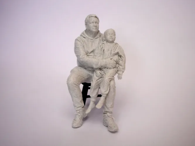 Delaf y Daniel | Escaner 3D + silla