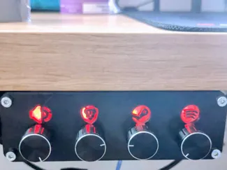 Deej enclosure with bolts