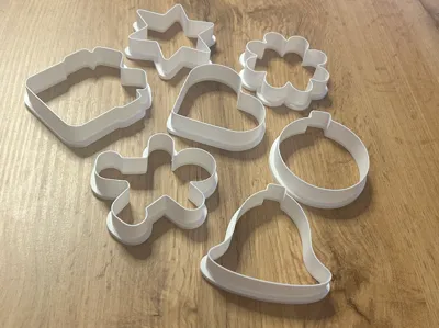 Christmas cookie / gingerbread cutters set