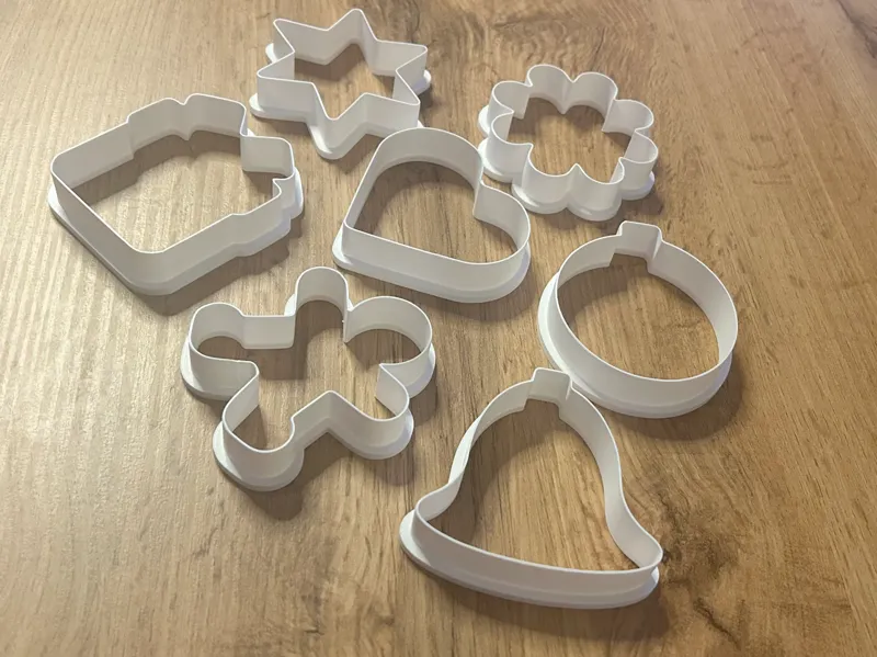Christmas cookie / gingerbread cutters set