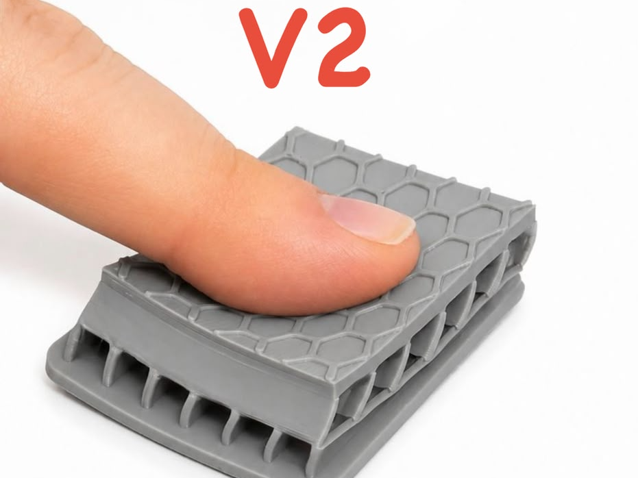 Anti-Vibration Feet V2 3D model