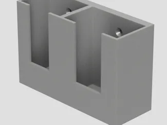 TV Remote Holder 2x
