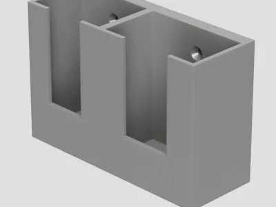 TV Remote Holder 2x