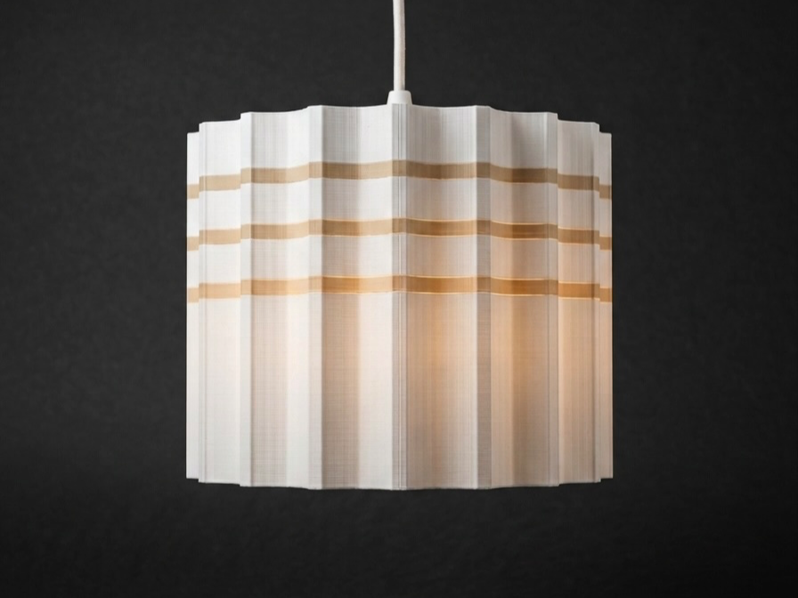 Old Style Suspended Lampshade