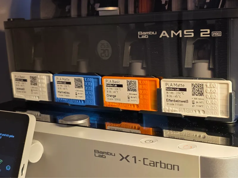Filament Card AMS-Holder