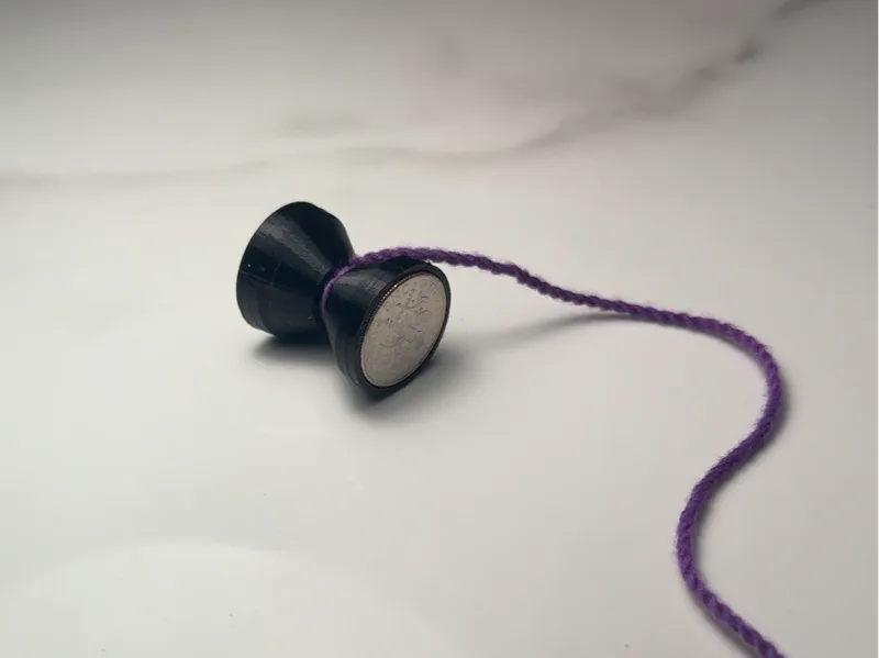 mini yoyo with dimes