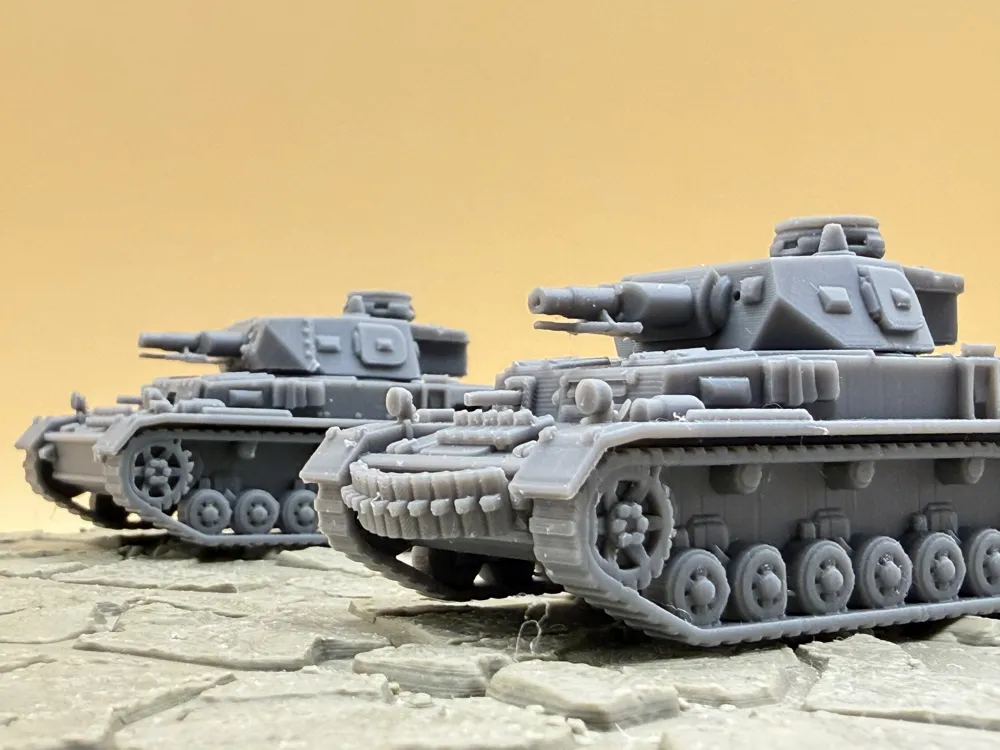 Panzer IV Ausf.D/E - Tanque Tipo IV D/E - Escala 1/72 - Modelo de ...