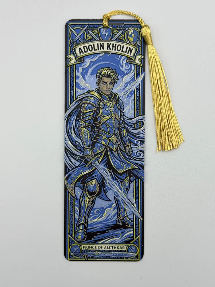 Adolin Kholin Bookmark - The Stormlight Archive - Free 3D Print Model ...