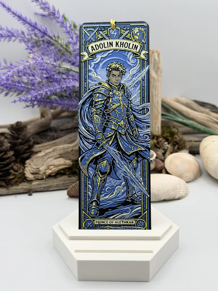 Adolin Kholin Bookmark - The Stormlight Archive - Free 3D Print Model ...