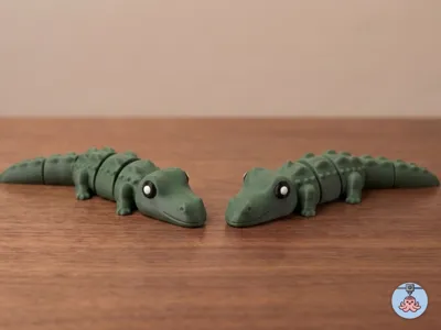 Cute Flexi Crocodile