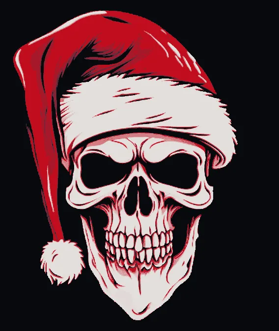 Santa Skull 