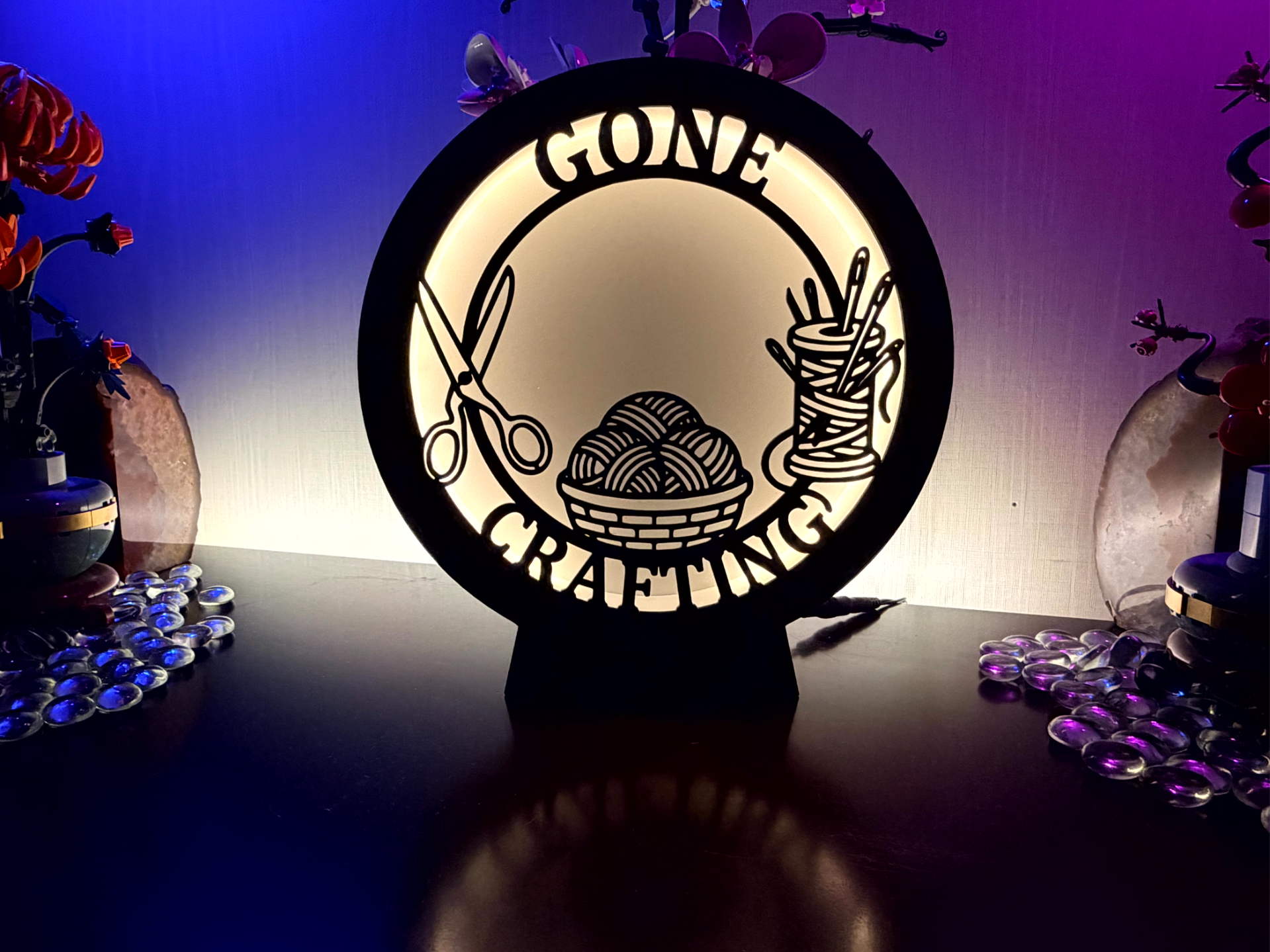 Ring Lamp | Ring Light | Gone Crafting