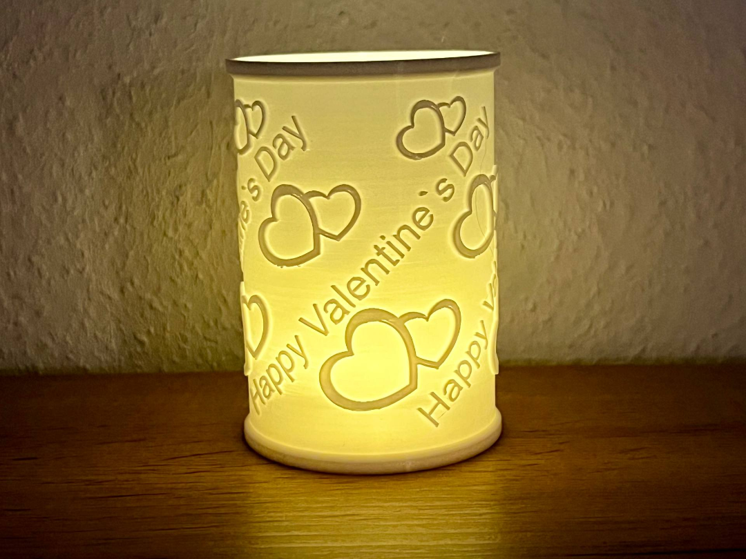 Valentinstag Lithophane
