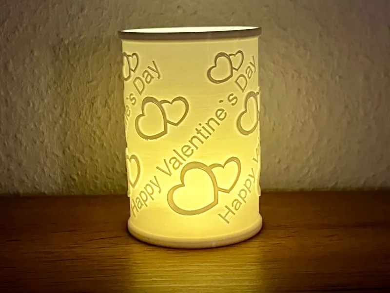 Valentinstag Lithophane