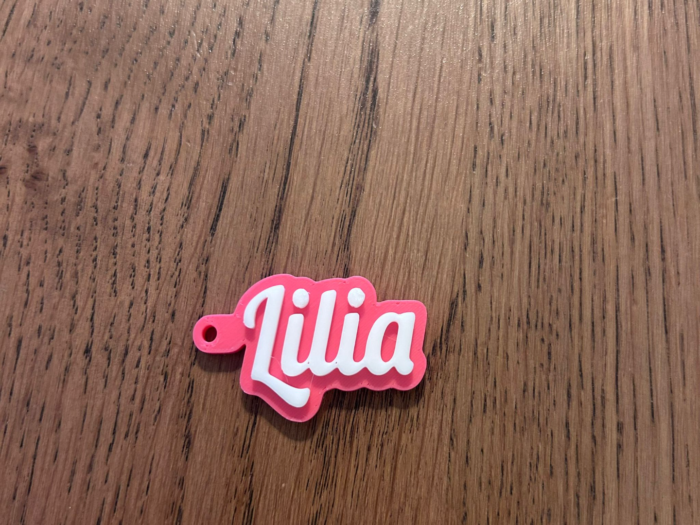 Lilia name keychain