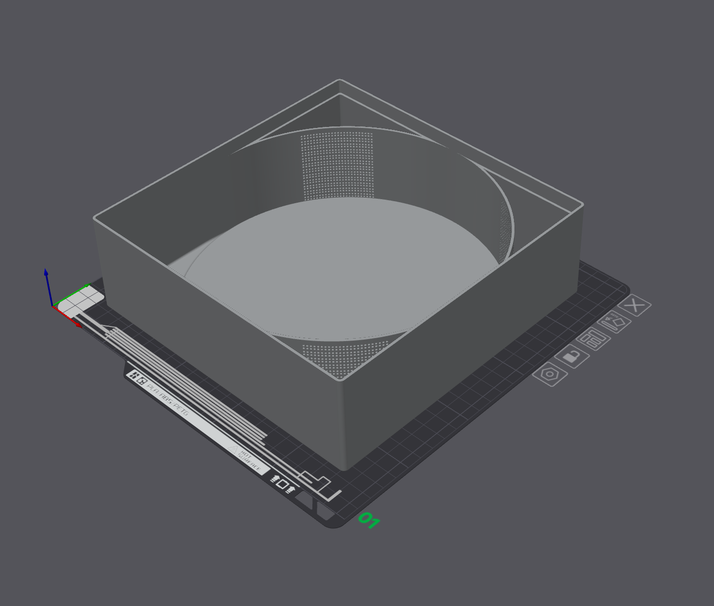 Miniatura 6 do modelo 3D Stackable Filament Dry Box – Shelf-Sized Storage