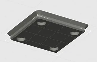 Gridfinity Bin Press Fit Magnet Overlays